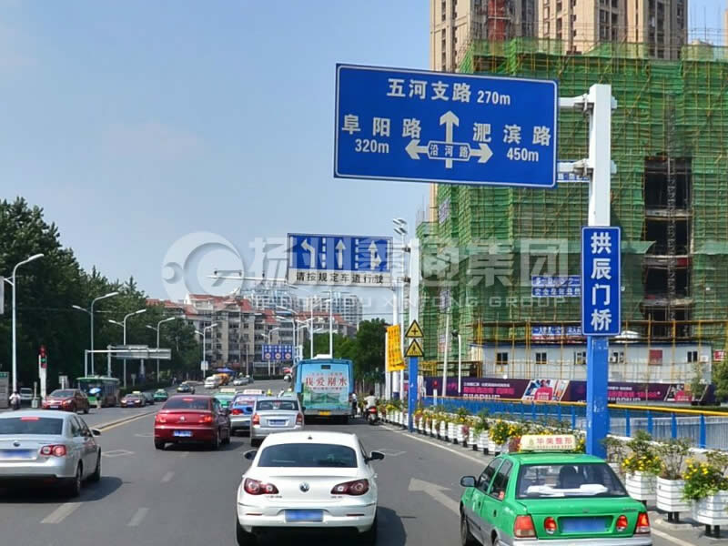 BZG-017，F(xiàn)型交通標(biāo)志桿，合肥交通標(biāo)志桿